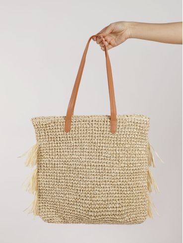 Bolsa de Praia Tote Feminina BEGE