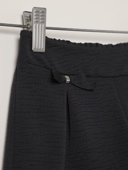 Conjunto Curto Infantil Para Menina - PRETO