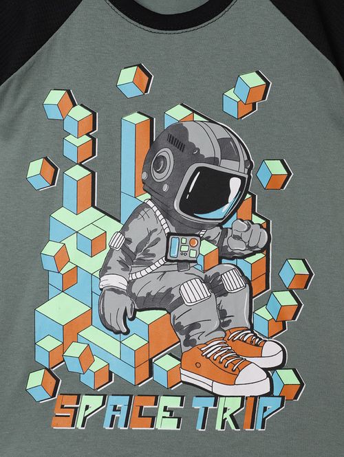 Conjunto Curto Moletinho Infantil Para Menino- VERDE