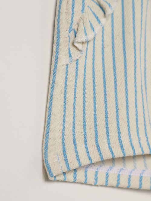 Short Moletinho Infantil Para Menina - AZUL