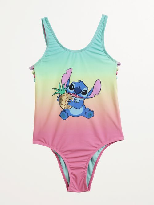 Maiô Stitch Juvenil Para Menina - MULTICOLORIDO