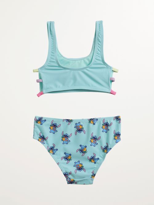 BiquÍni Stitch Infantil Para Menina - VERDE