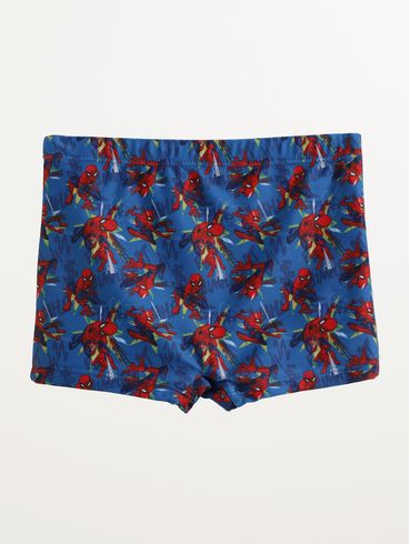 Sunga Boxer Homem Aranha Infantil Para Menino - AZUL
