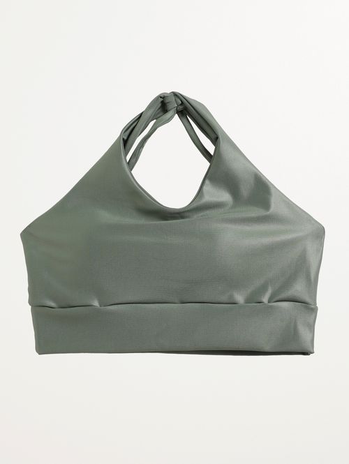 Top Fitness Cirrê Alças Duplas Vels Feminino VERDE CLARO