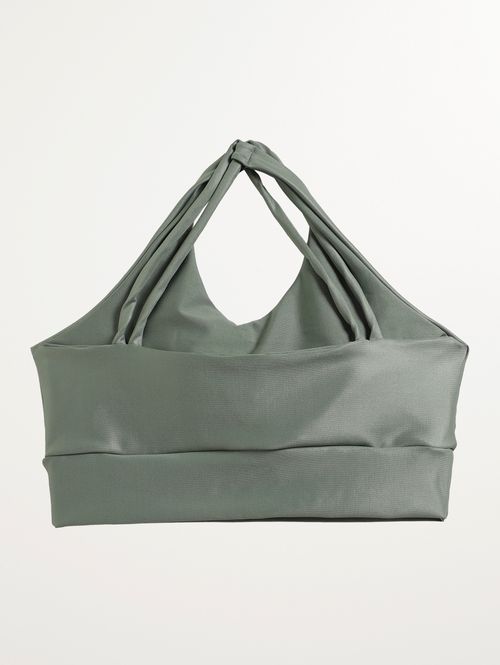 Top Fitness Cirrê Alças Duplas Vels Feminino VERDE CLARO