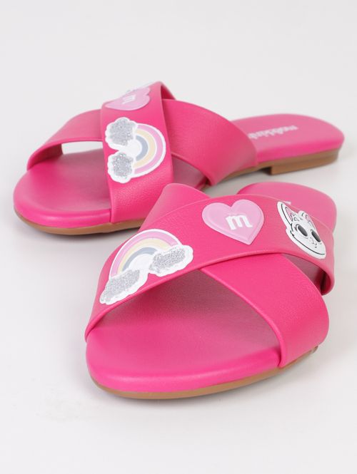 Rasteira  Molekinha Juvenil Para Menina - PINK