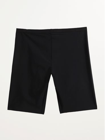 Bermuda Microfibra Acabamento a Laser Feminina PRETO