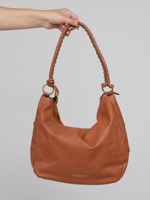 Bolsa Hobo Bag Feminina CARAMELO
