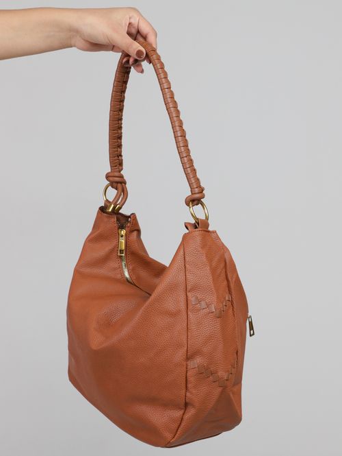Bolsa Hobo Bag Feminina CARAMELO