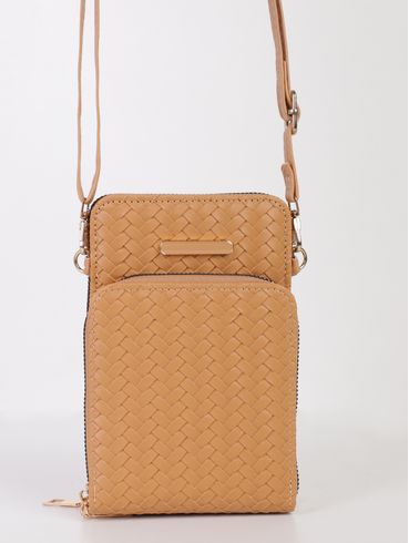 Bolsa Transversal Feminina BEGE