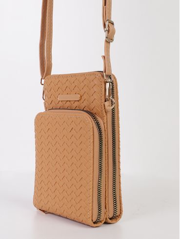 Bolsa Transversal Feminina BEGE
