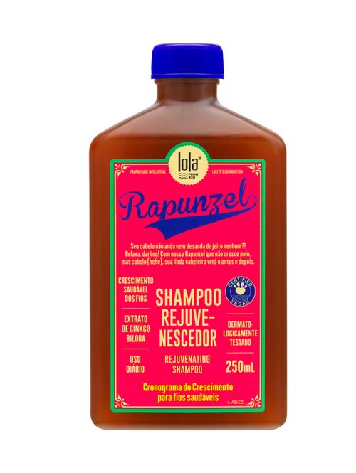 Shampoo Rapunzel Lola Cosmetics 250ml UNICO