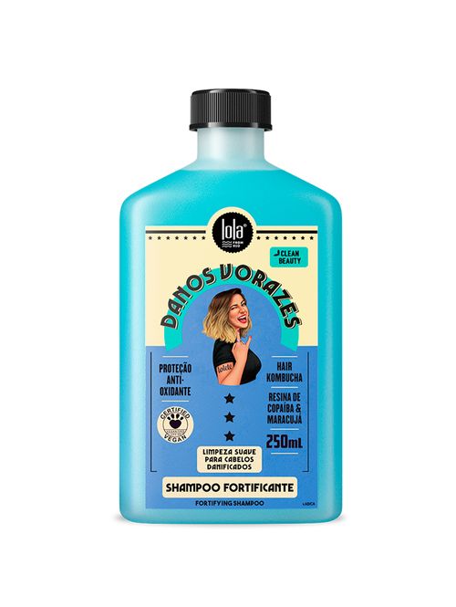Shampoo Danos Vorazes Lola Cosmetics 250ml UNICO