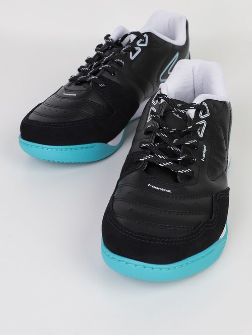 Chuteira Futsal  Dominator V Topper Masculina PRETO/VERDE