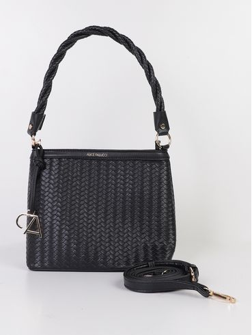 Bolsa Detalhe Tressê Feminina PRETO