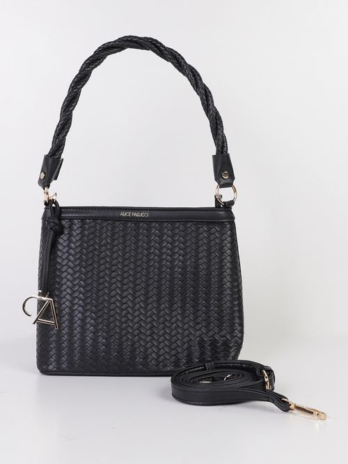 Bolsa Detalhe Tressê Feminina PRETO