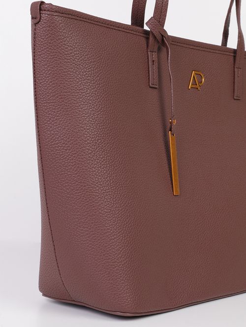 Bolsa Tote Minimalista Feminina MARROM