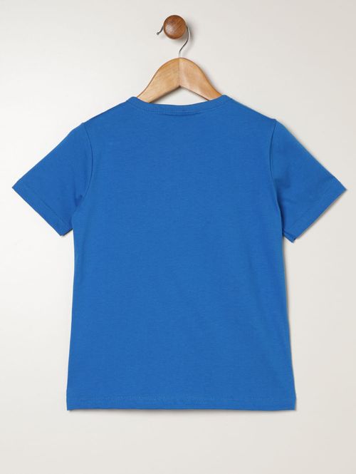 Camiseta Avengers Infantil Para Menino - AZUL