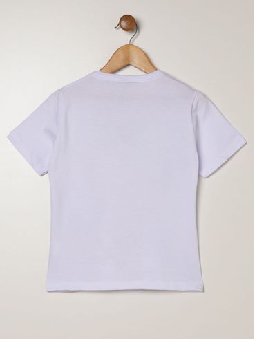 Camiseta Spider Man Infantil Para Menino - BRANCO