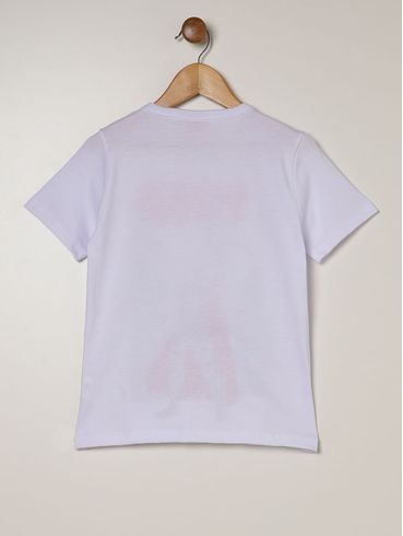 Camiseta Avengers  Infantil Para Menino - BRANCO