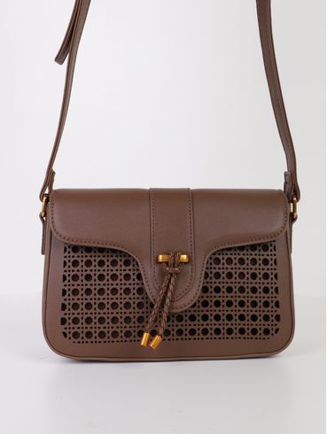 Bolsa Fechamento Feminina MARROM