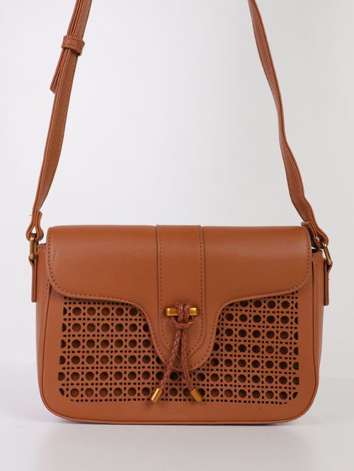 Bolsa Fechamento Feminina CARAMELO
