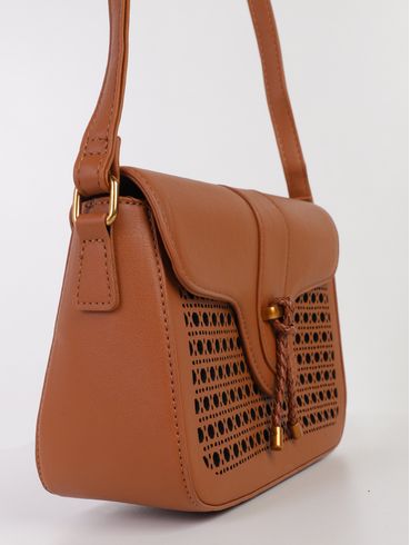 Bolsa Fechamento Feminina CARAMELO