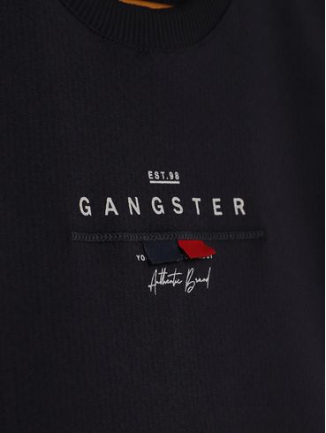 Camiseta Manga Curta Juvenil Para Menino MARINHO