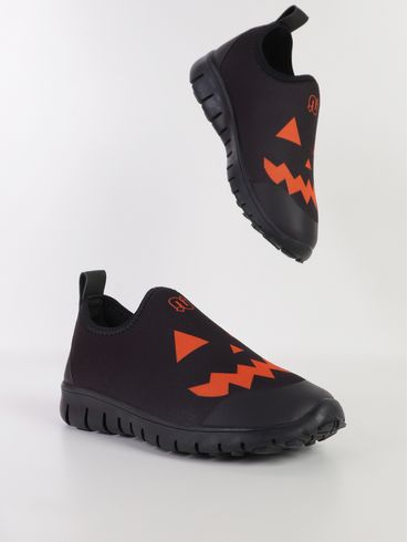 Tênis Halloween Novopé Juvenil - PRETO/LARANJA