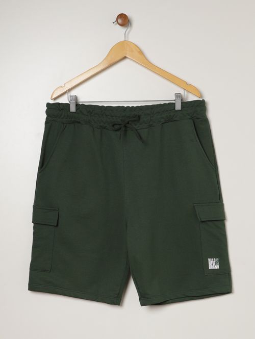 Bermuda Cargo Plus Size Masculina VERDE