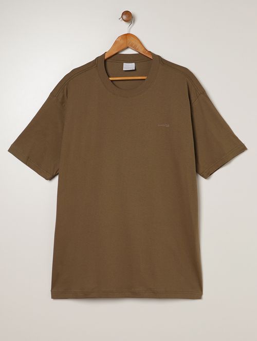 Camiseta Básica Gangster Plus Size Masculina VERDE