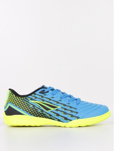 Chuteira Futsal Garra Y 2.0 Penalty Masculina AZUL/AMARELO