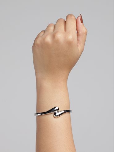 Bracelete Rígido Arredondado PRATA