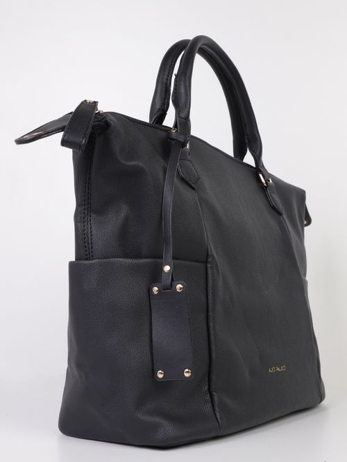 Bolsa Baú Bolso Lateral Feminina PRETO