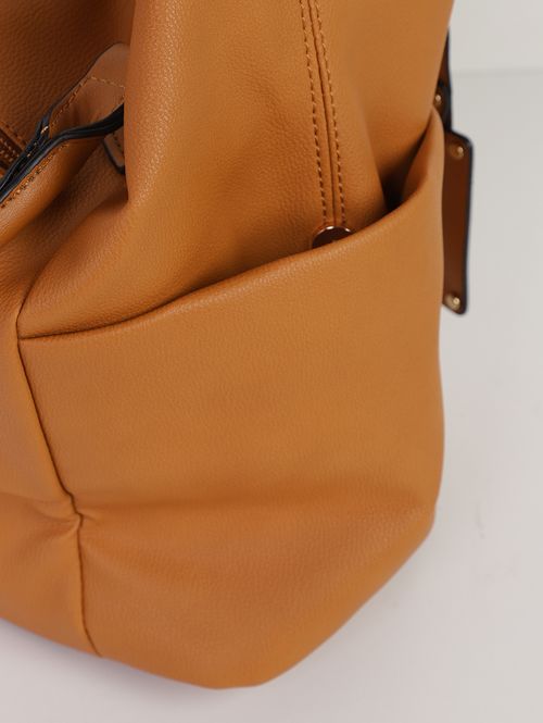 Bolsa Baú Bolso Lateral Feminina AMARELO