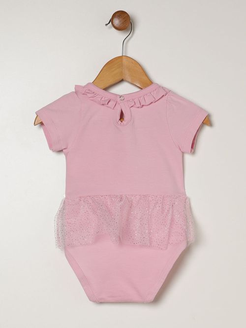 Body Hello Kitty Infantil Para Bebê - ROSA