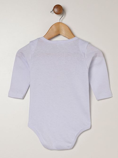 Body Infantil Para Bebê - Branco
