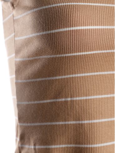 Blusa Regata Listrada Autentique Feminina BEGE/BEGE/OFF WHITE