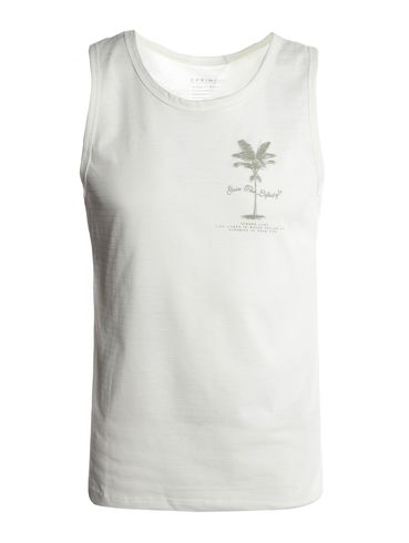 Camiseta Regata Texturizada Masculina OFF WHITE