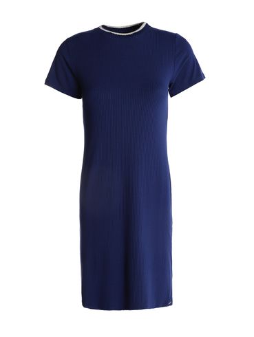 Vestido Canelado Sevilha Lunender Feminino AZUL