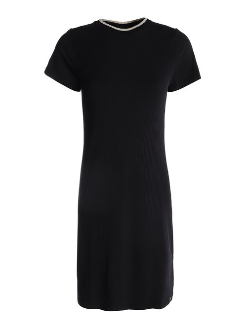 Vestido Canelado Sevilha Lunender Feminino PRETO
