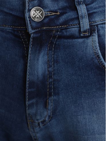 Bermuda Jeans Masculina AZUL