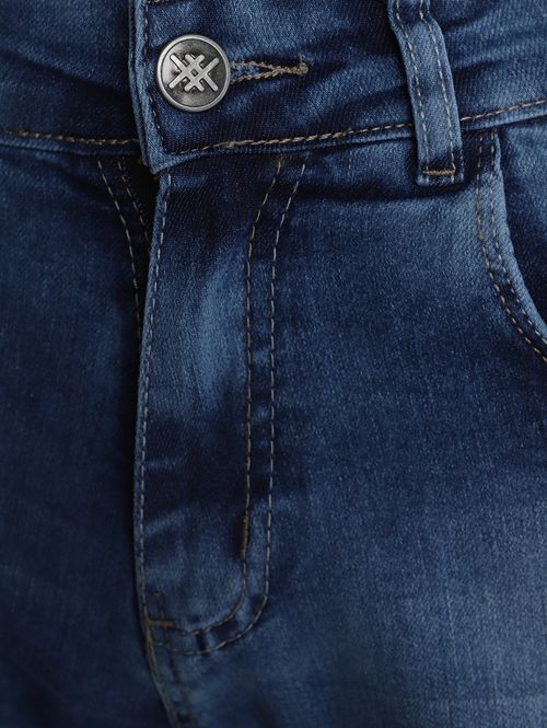 Bermuda Jeans Masculina AZUL