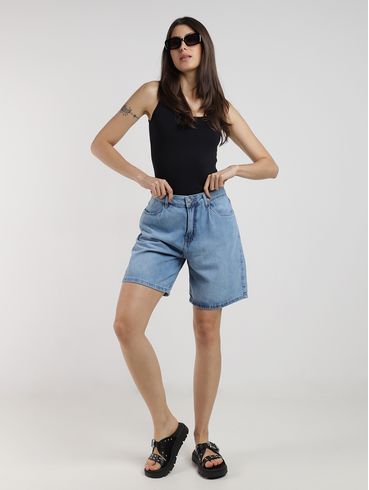 Blusa Regata Básica Autentique Feminina Preto