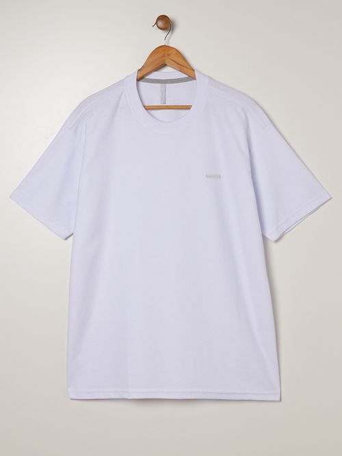 Camiseta Gangster Plus Size Masculina BRANCO