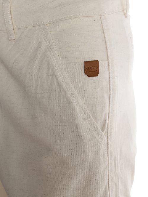 Bermuda Linho Masculina NATURAL