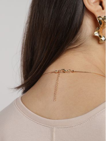Colar Alongado Minimalista DOURADO