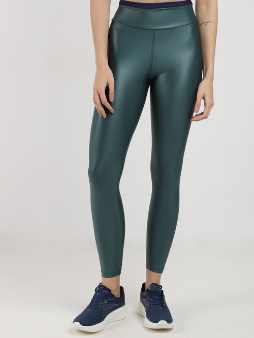 Calça Legging Cirrê Vels Feminina VERDE/MARINHO