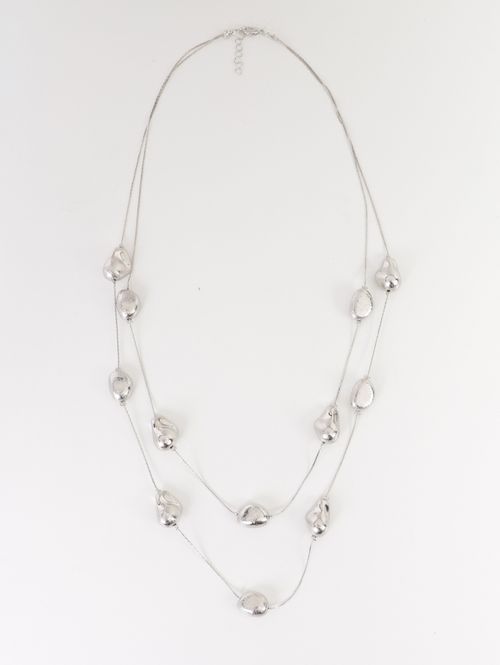 Colar Alongado Minimalista PRATA
