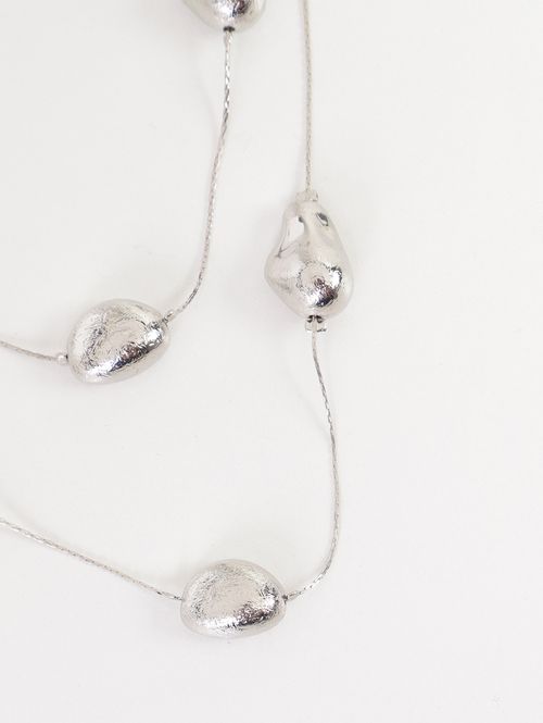 Colar Alongado Minimalista PRATA